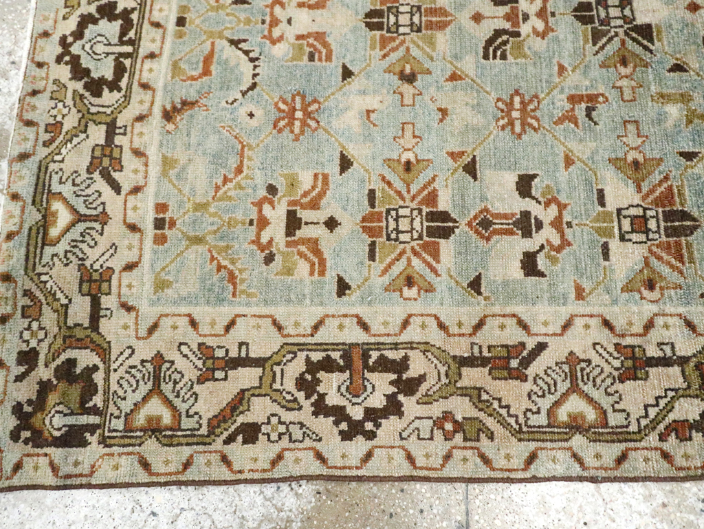 Vintage Persian Malayer Rug, No.29887 - Staging