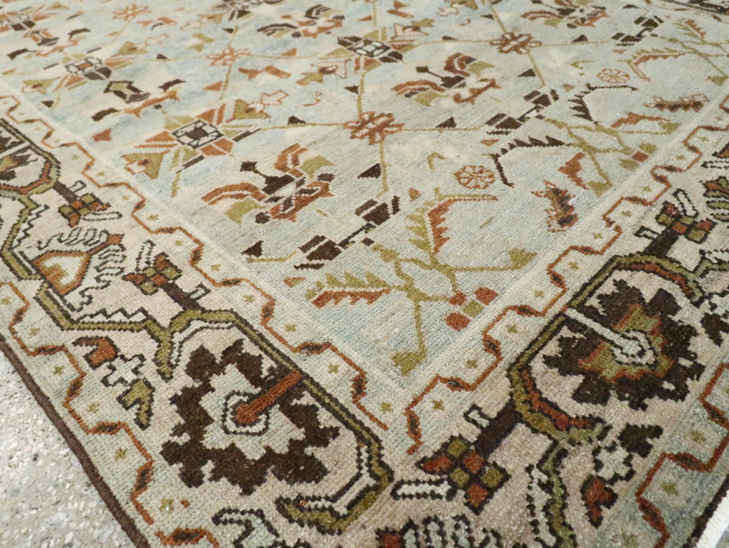 Vintage Persian Malayer Rug, No.29887 - Staging