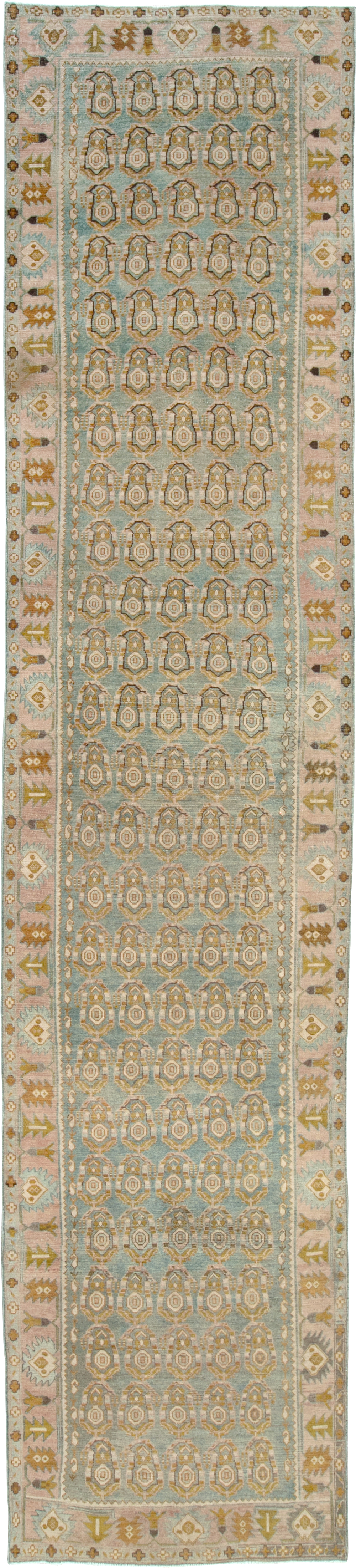 Antique Persian Malayer Runner, No.29889 - Staging