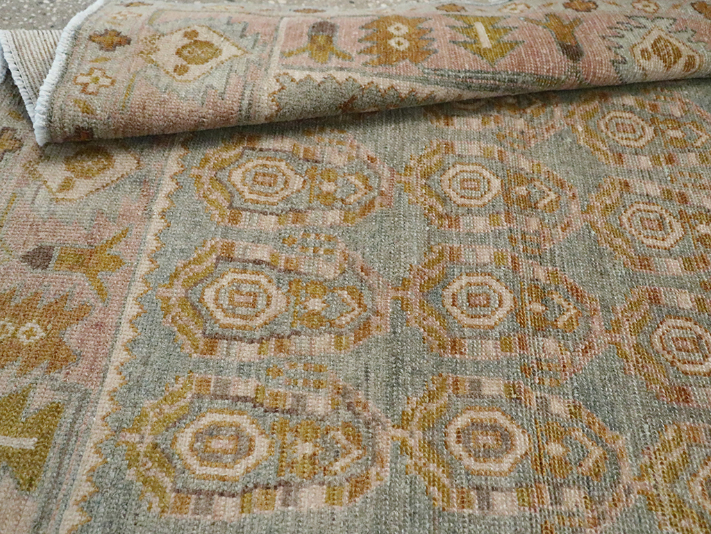Antique Persian Malayer Runner, No.29889 - Staging