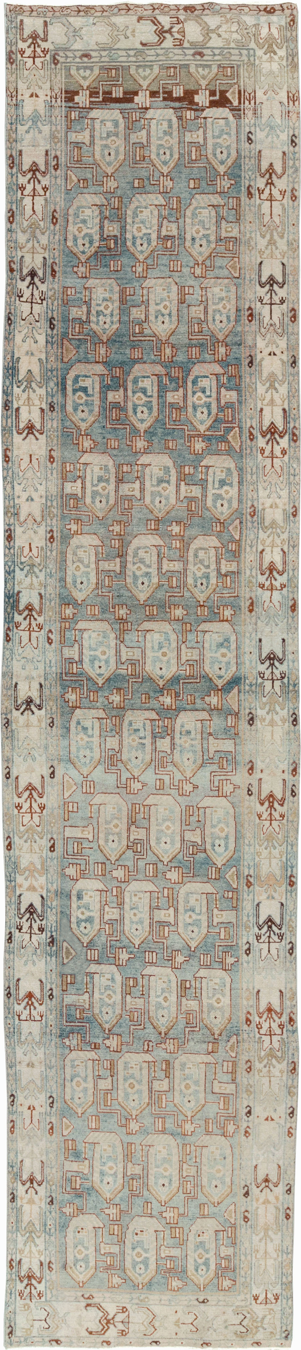 Antique Persian Malayer Runner (Pair: 1 of 2), No.29890 - Staging
