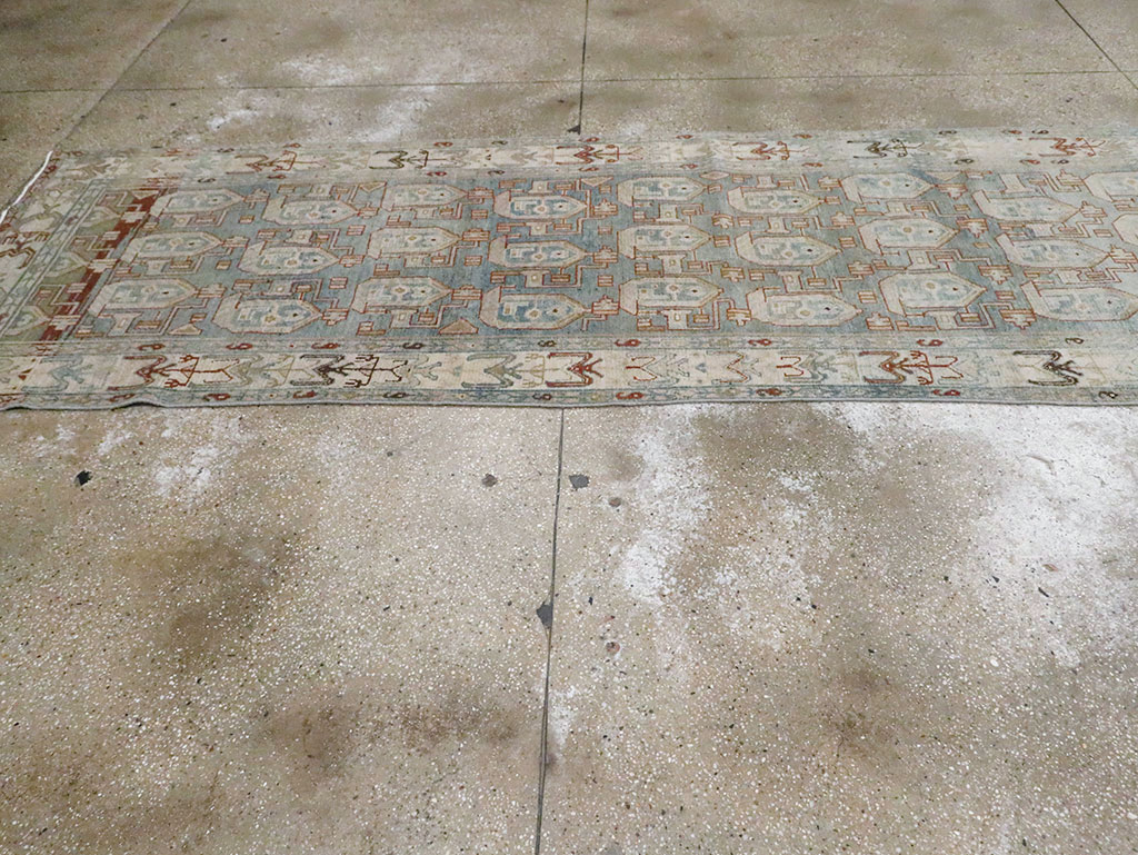 Antique Persian Malayer Runner (Pair: 1 of 2), No.29890 - Staging