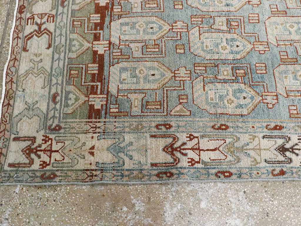Antique Persian Malayer Runner (Pair: 1 of 2), No.29890 - Staging