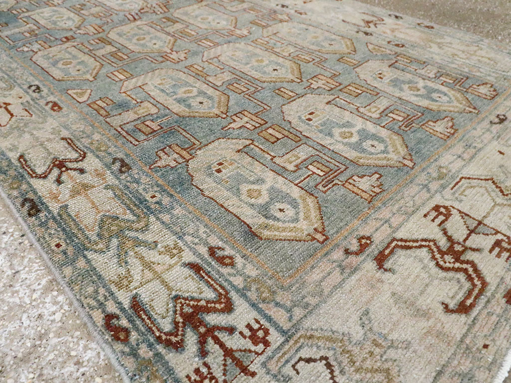 Antique Persian Malayer Runner (Pair: 1 of 2), No.29890 - Staging