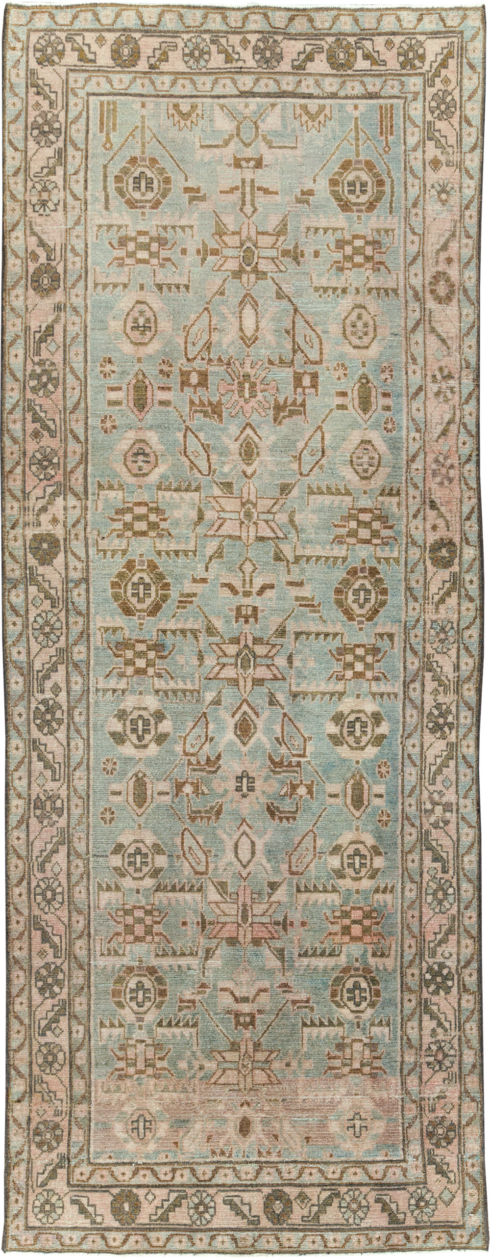 Vintage Persian Malayer Runner, No.29891 - Staging