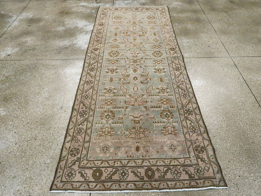 Vintage Persian Malayer Runner, No.29891 - Staging