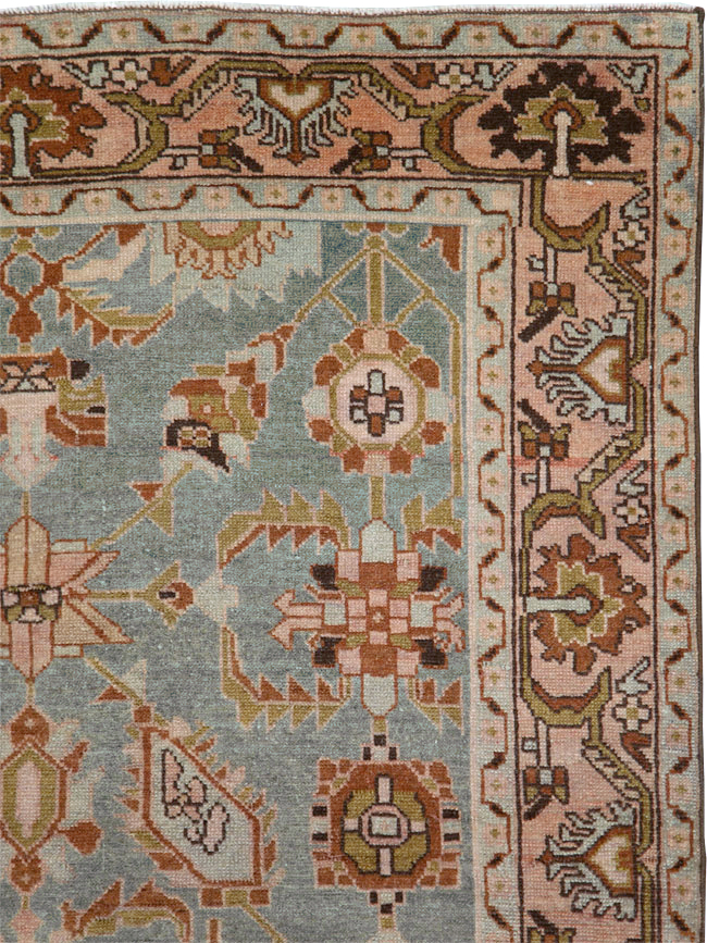 Vintage Persian Malayer Rug, No.29894 - Staging