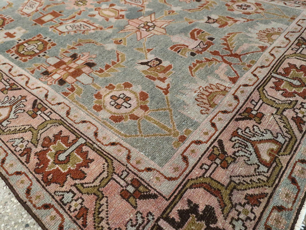 Vintage Persian Malayer Rug, No.29894 - Staging