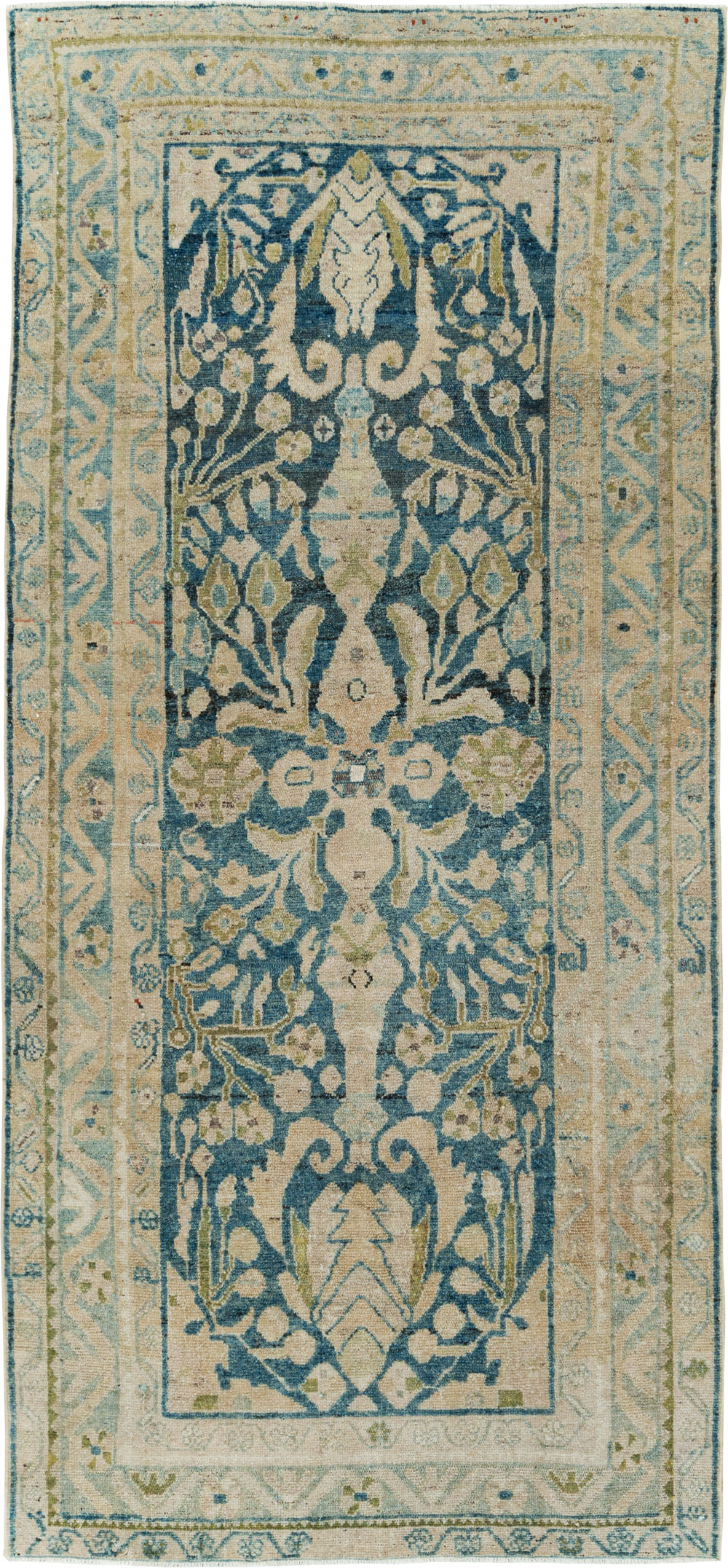 Vintage Persian Malayer Rug, No.29898 - Staging