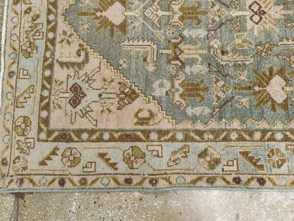 Antique Persian Malayer Long Runner, No.29901 - Staging