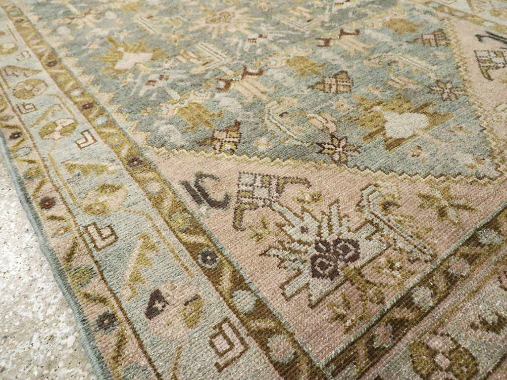 Antique Persian Malayer Long Runner, No.29901 - Staging