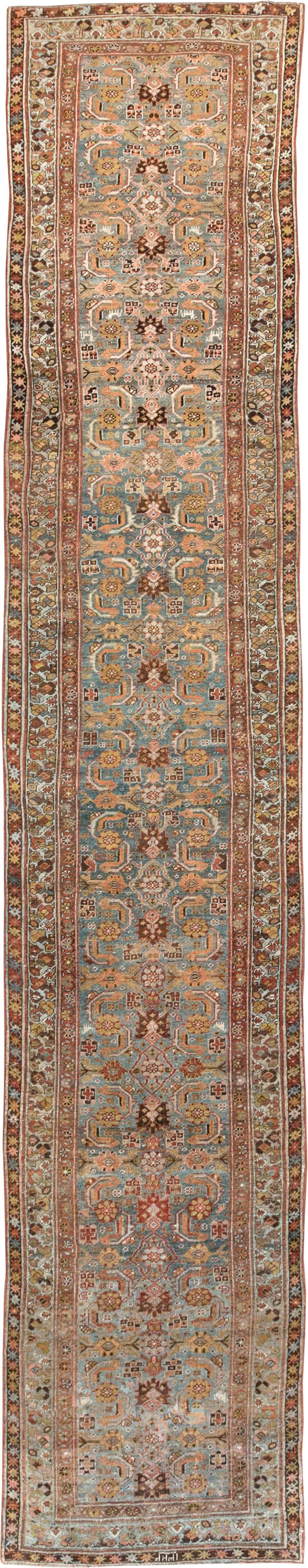 Antique Kurd Bidjar Runner, No.29902 - Staging