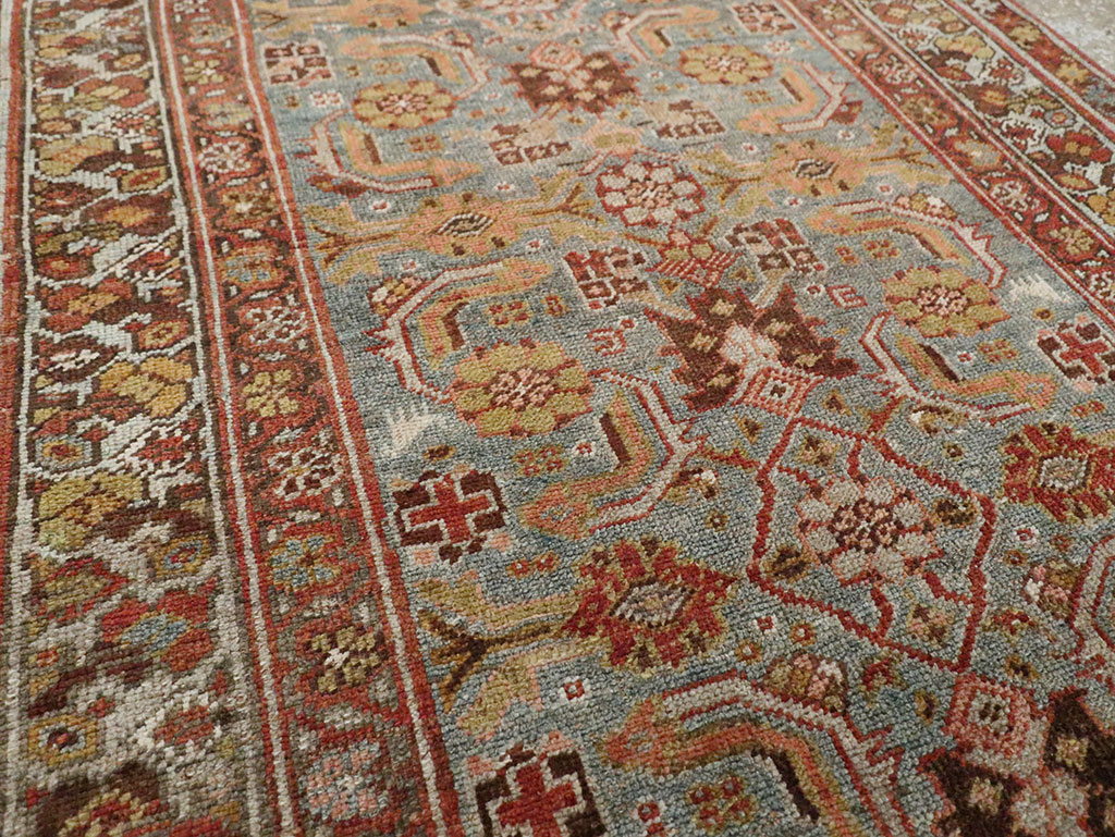 Antique Kurd Bidjar Runner, No.29902 - Staging