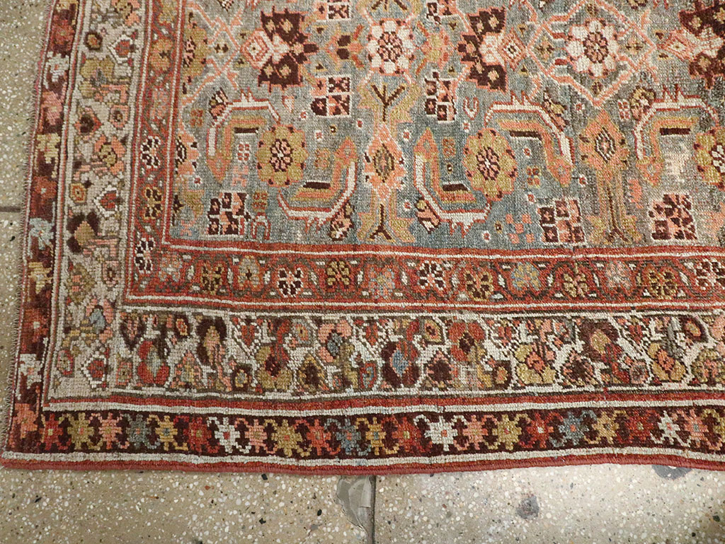 Antique Kurd Bidjar Runner, No.29902 - Staging