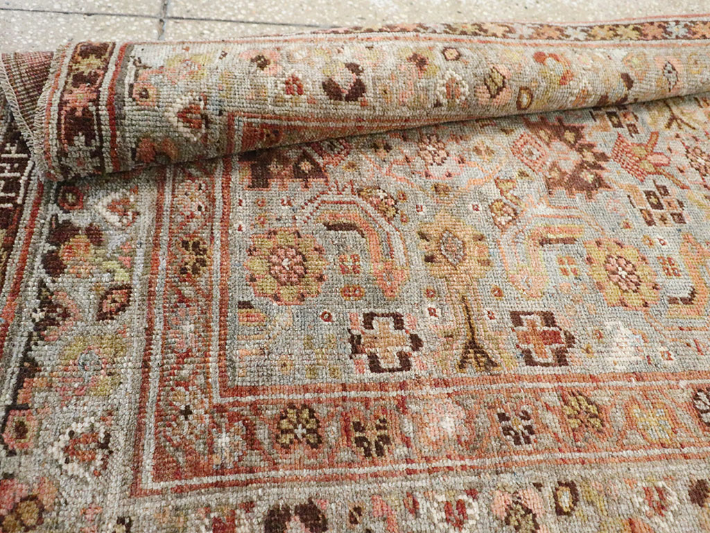 Antique Kurd Bidjar Runner, No.29902 - Staging
