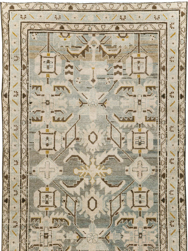 Antique Persian Malayer Runner, No.29903 - Staging