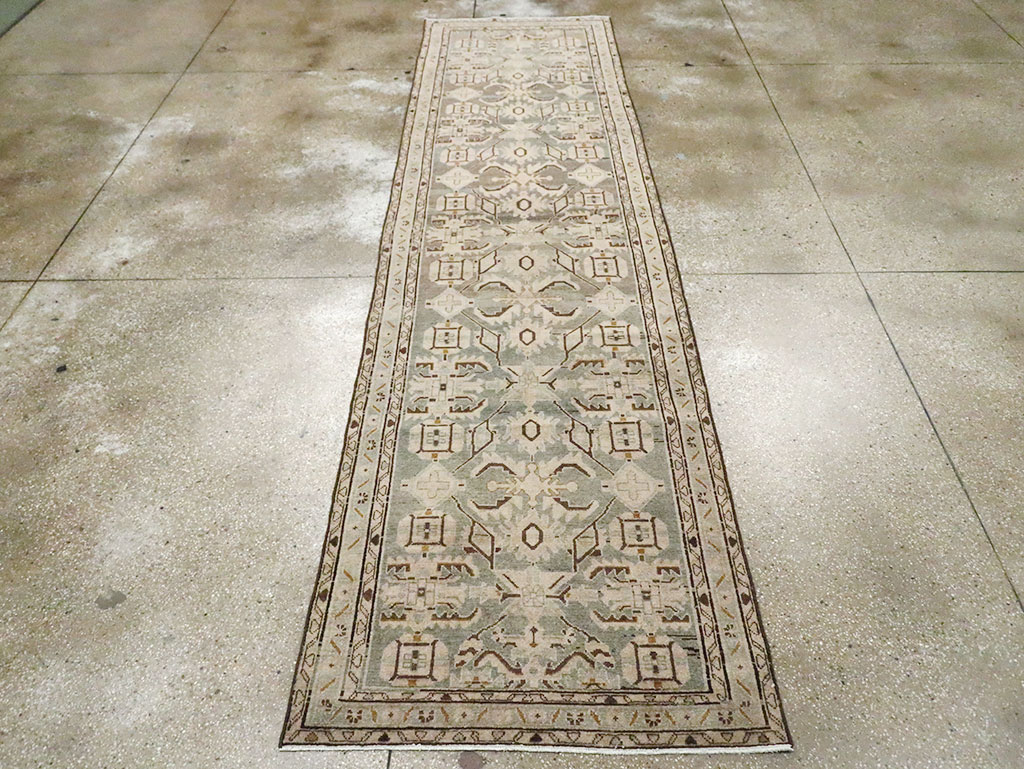 Antique Persian Malayer Runner, No.29903 - Staging