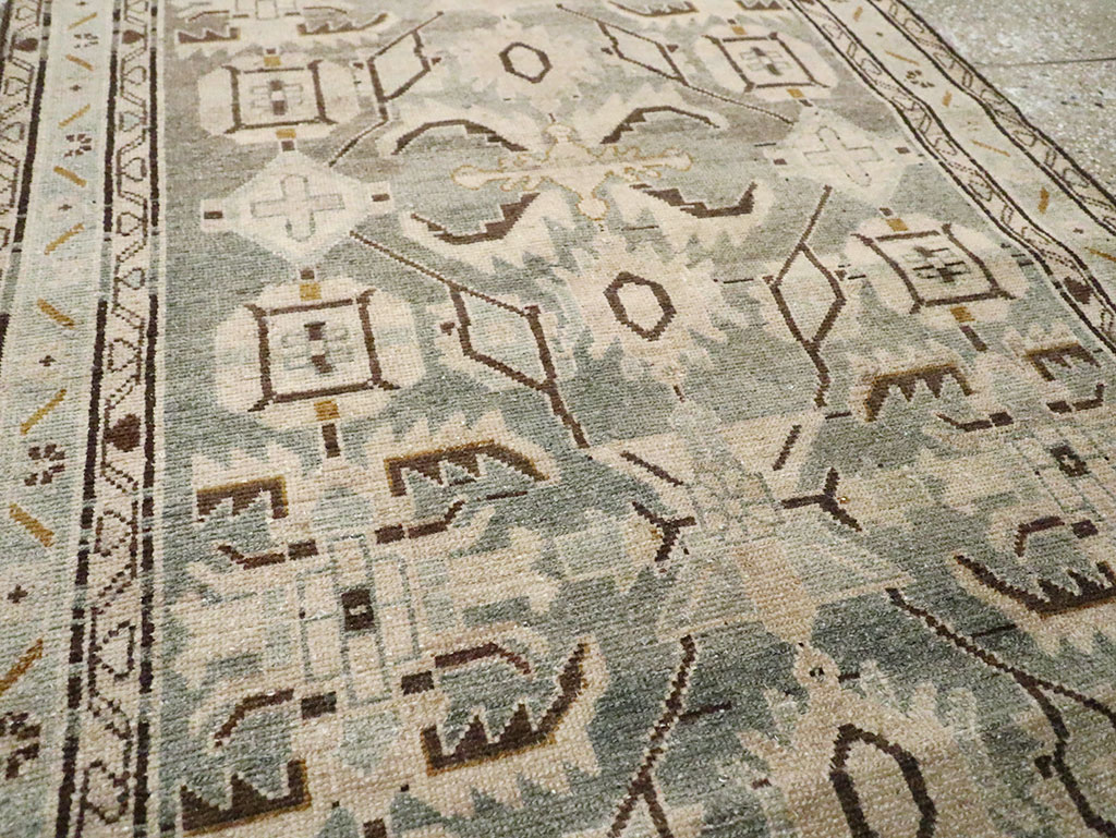 Antique Persian Malayer Runner, No.29903 - Staging