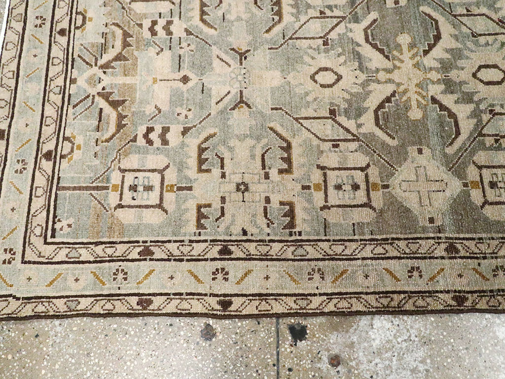 Antique Persian Malayer Runner, No.29903 - Staging