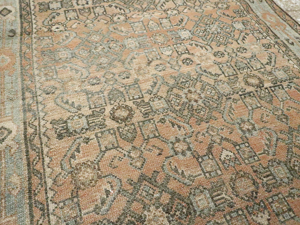 Vintage Persian Malayer Runner (Pair: 1 of 2), No.29905 - Staging