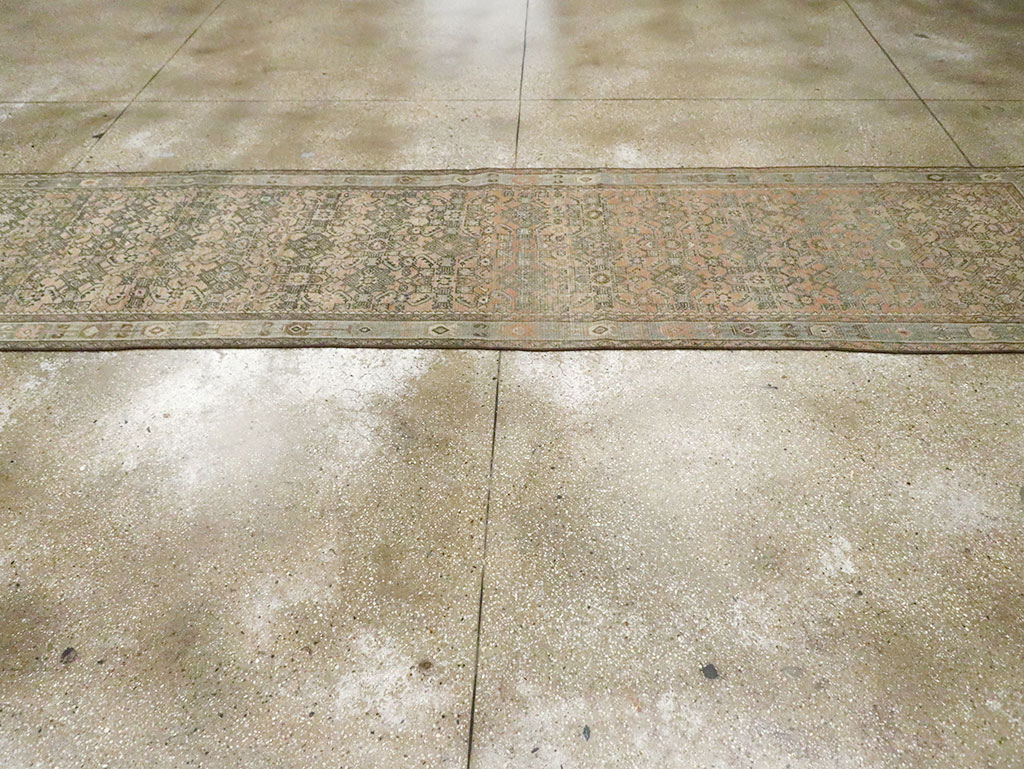 Vintage Persian Malayer Runner (Pair: 1 of 2), No.29905 - Staging