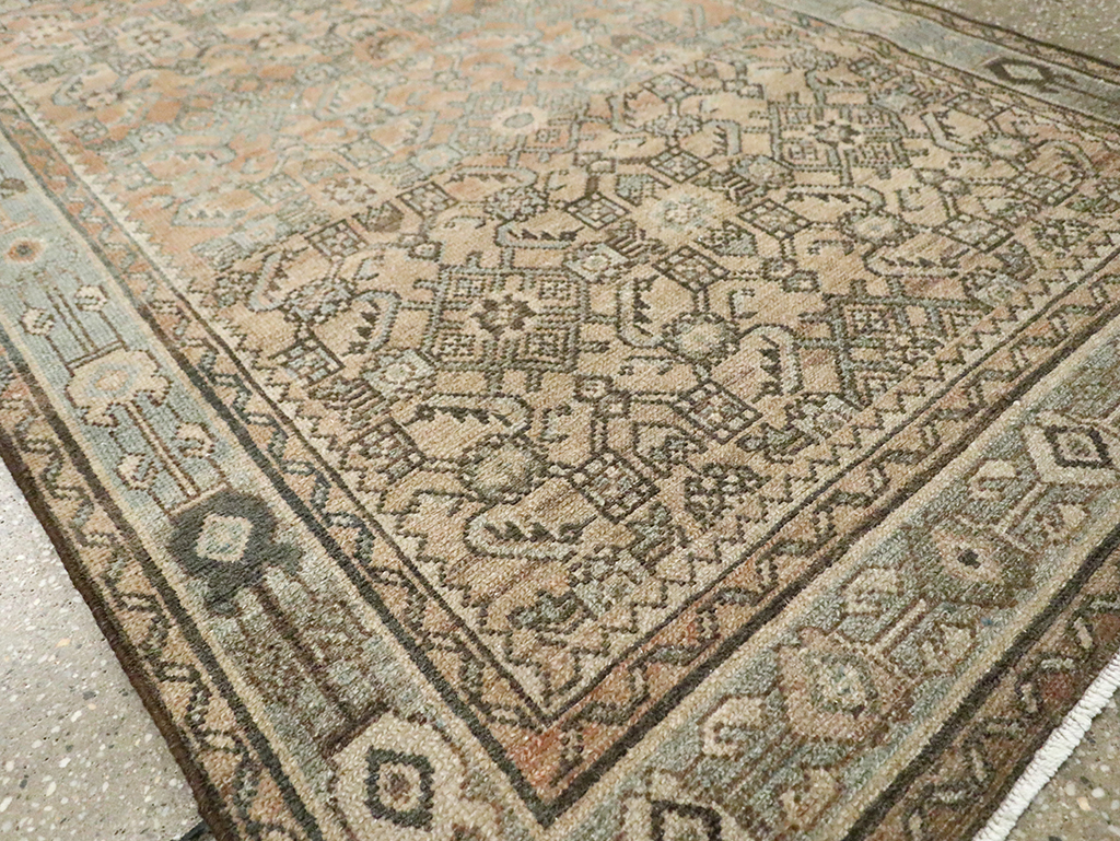 Vintage Persian Malayer Runner (Pair: 1 of 2), No.29905 - Staging