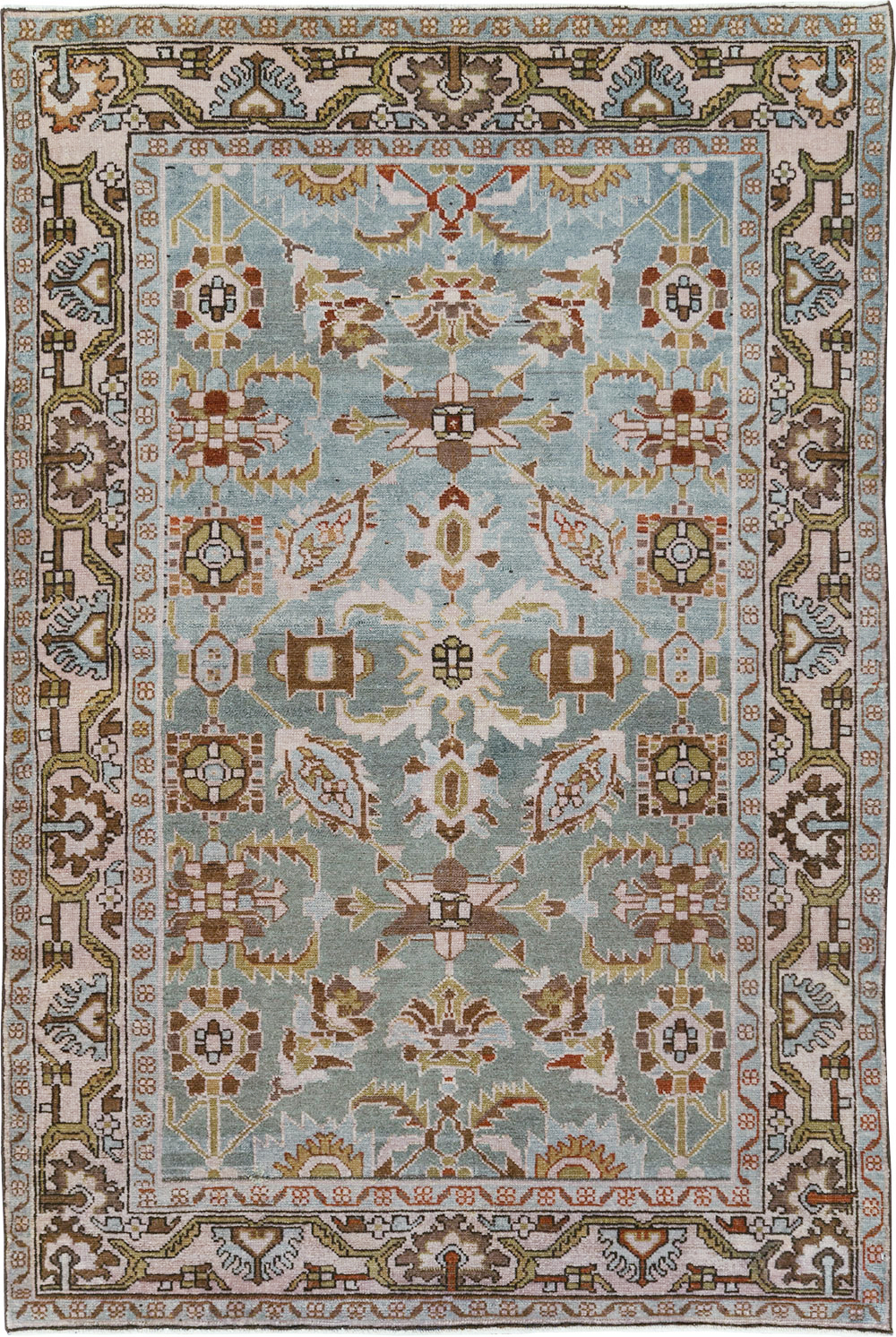 Vintage Persian Malayer Rug, No.29907 - Staging
