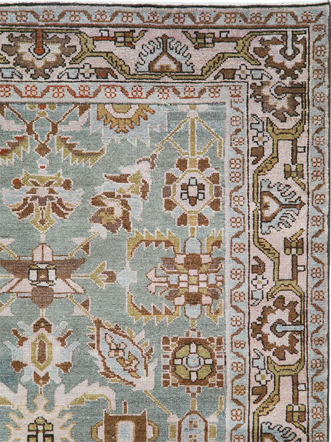 Vintage Persian Malayer Rug, No.29907 - Staging