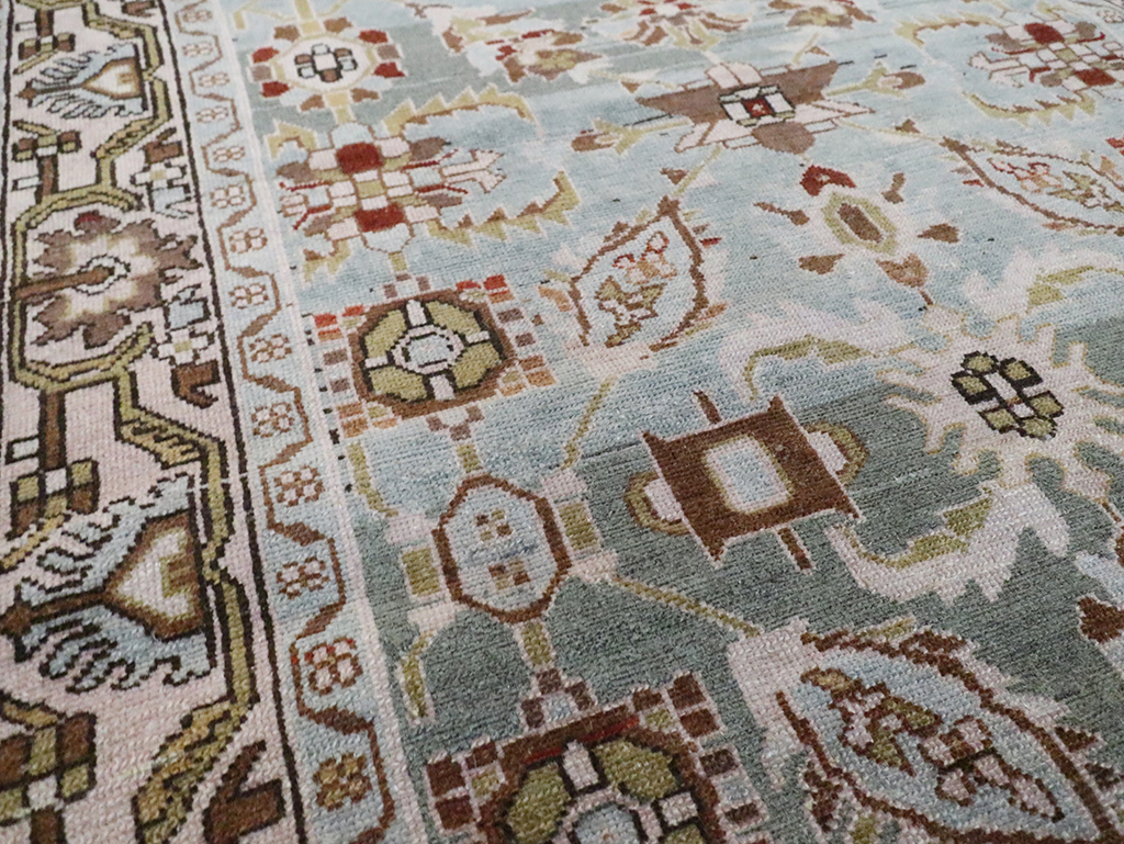 Vintage Persian Malayer Rug, No.29907 - Staging