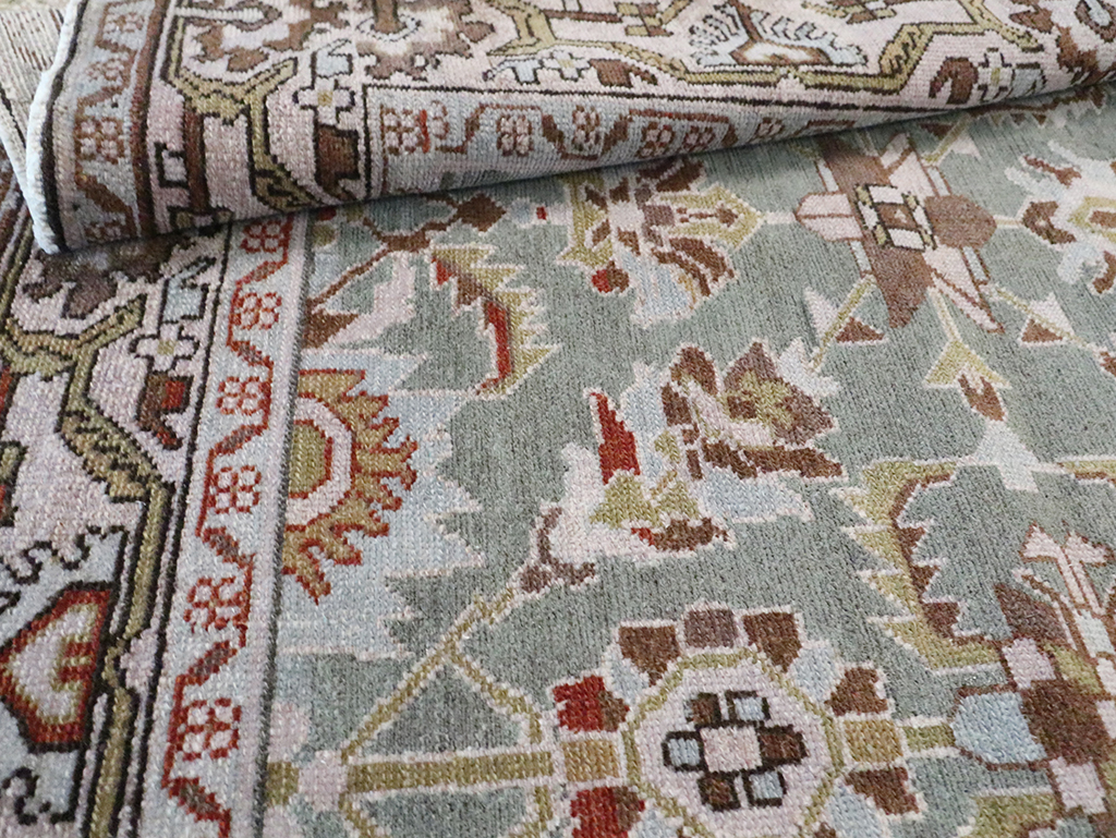 Vintage Persian Malayer Rug, No.29907 - Staging