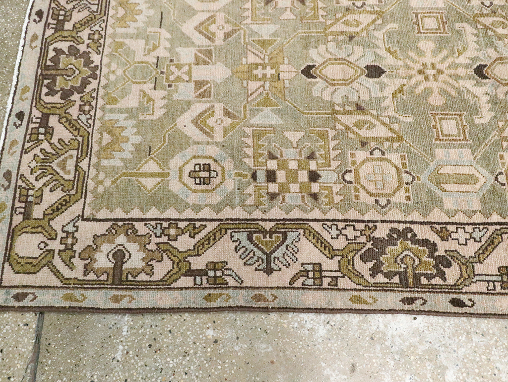 Vintage Persian Malayer Long Runner, No.29908 - Staging