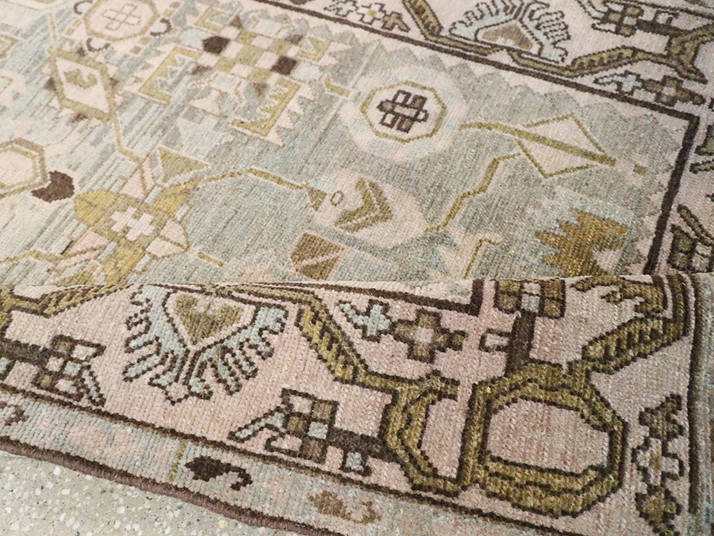 Vintage Persian Malayer Long Runner, No.29908 - Staging