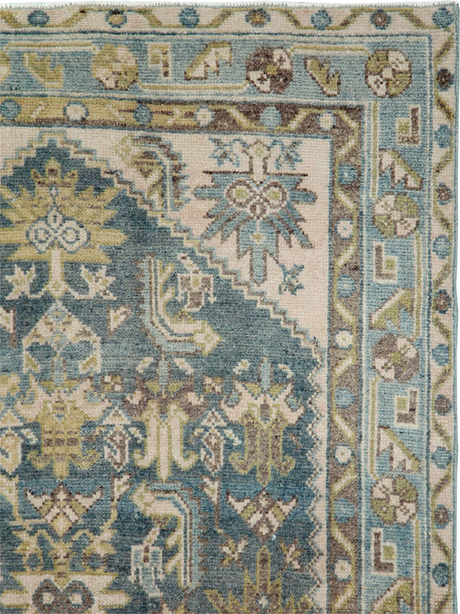 Vintage Persian Malayer Rug, No.29909 - Staging