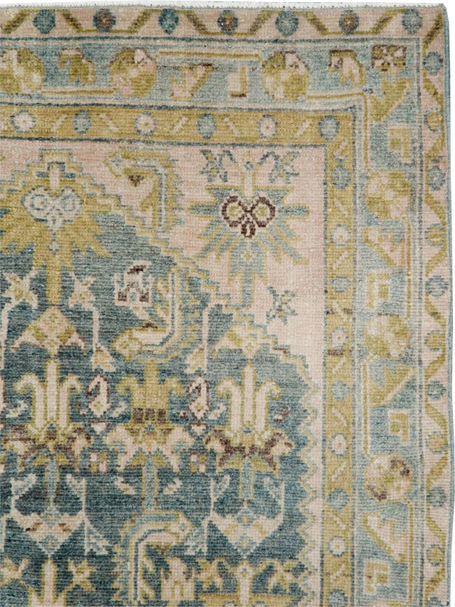 Vintage Persian Malayer Rug, No.29909 - Staging