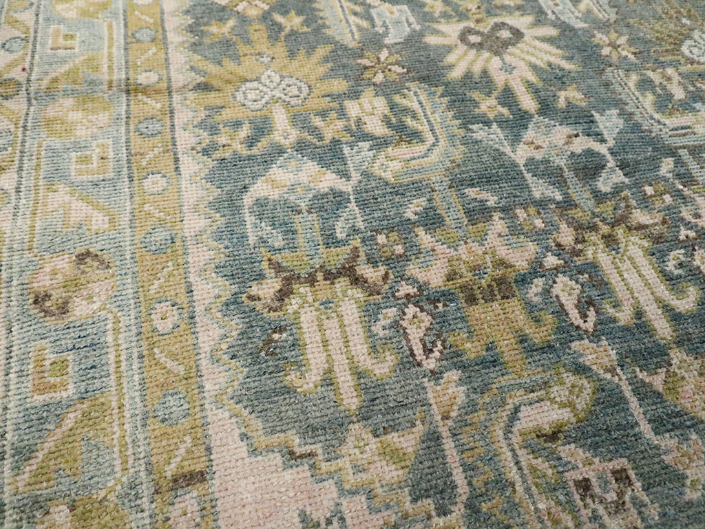 Vintage Persian Malayer Rug, No.29909 - Staging