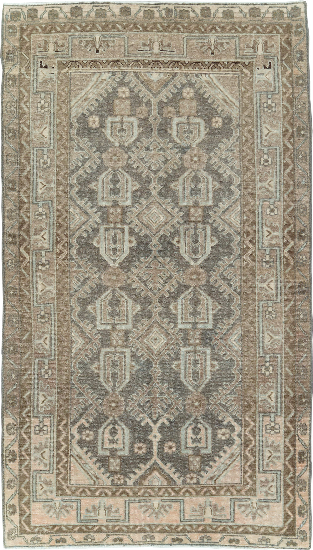 Vintage Persian Malayer Rug, No.29910 - Staging
