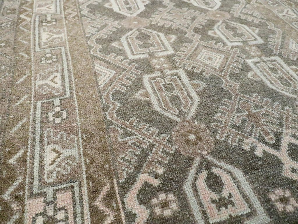 Vintage Persian Malayer Rug, No.29910 - Staging