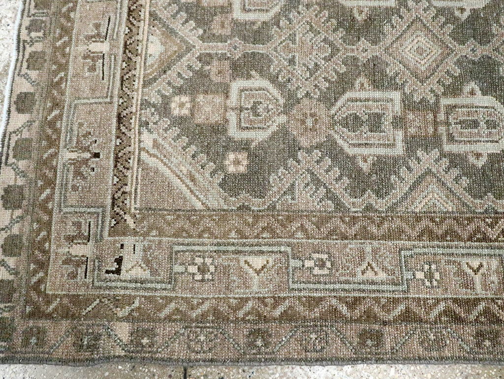 Vintage Persian Malayer Rug, No.29910 - Staging