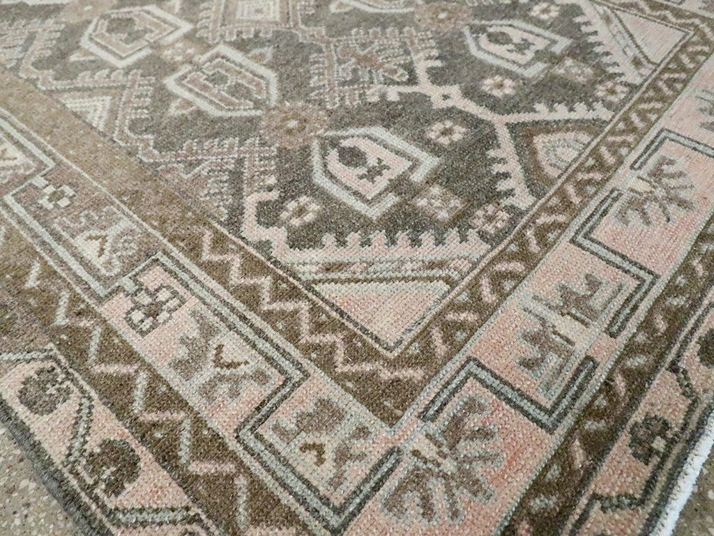 Vintage Persian Malayer Rug, No.29910 - Staging