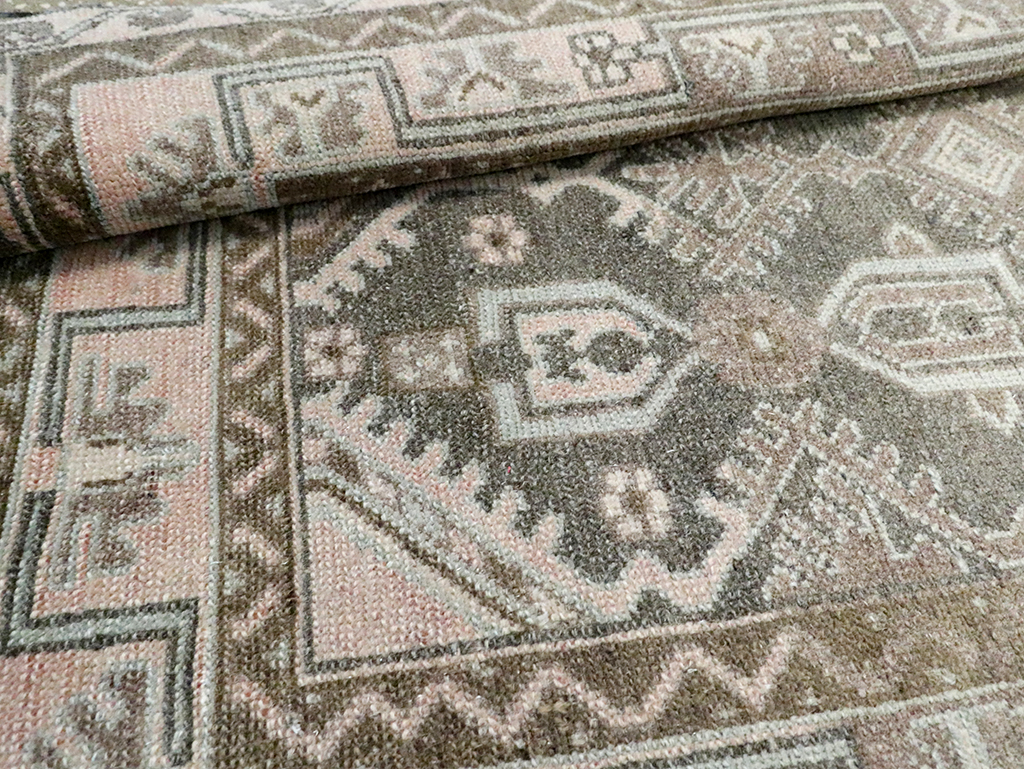 Vintage Persian Malayer Rug, No.29910 - Staging