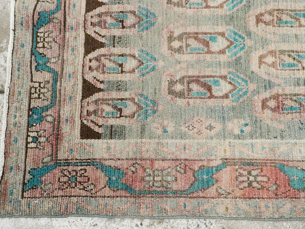 Vintage Persian Malayer Rug, No.29911 - Staging