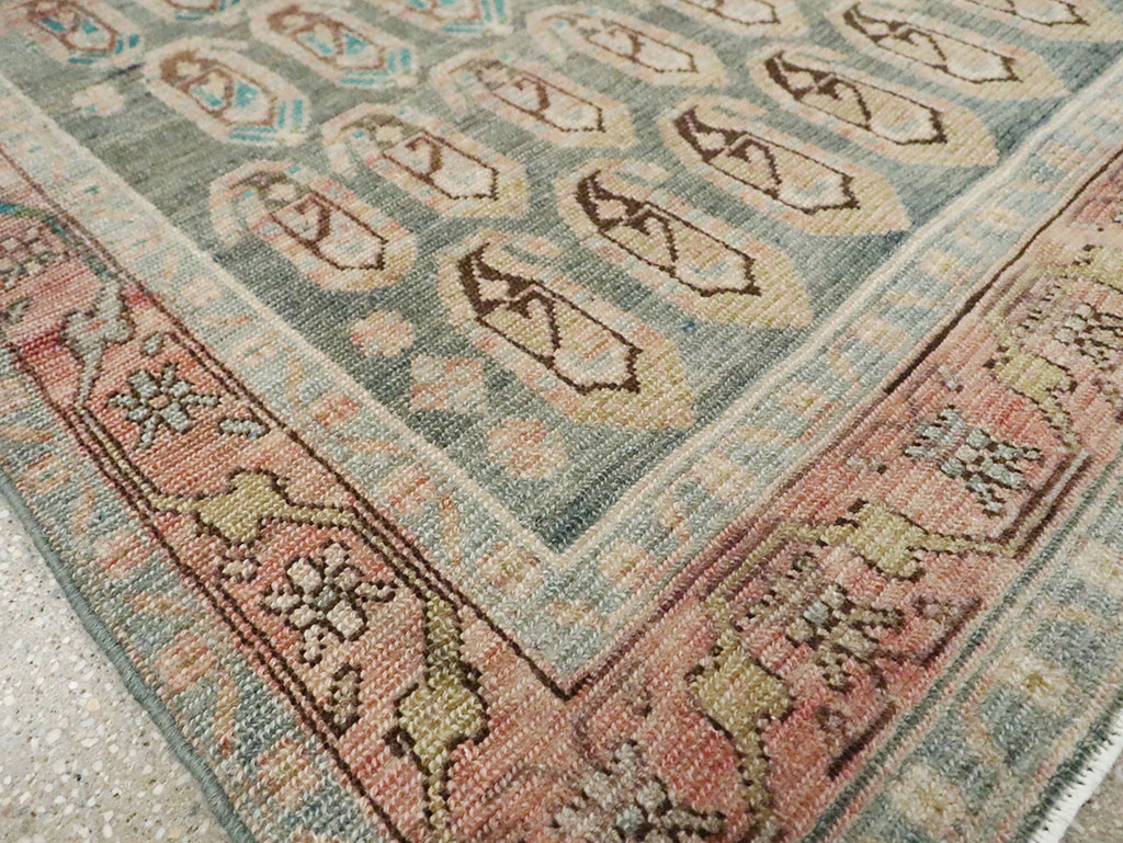 Vintage Persian Malayer Rug, No.29911 - Staging