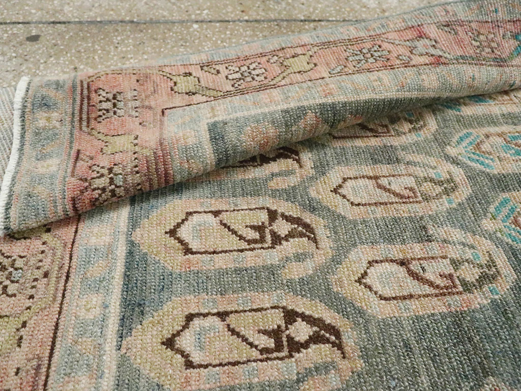 Vintage Persian Malayer Rug, No.29911 - Staging