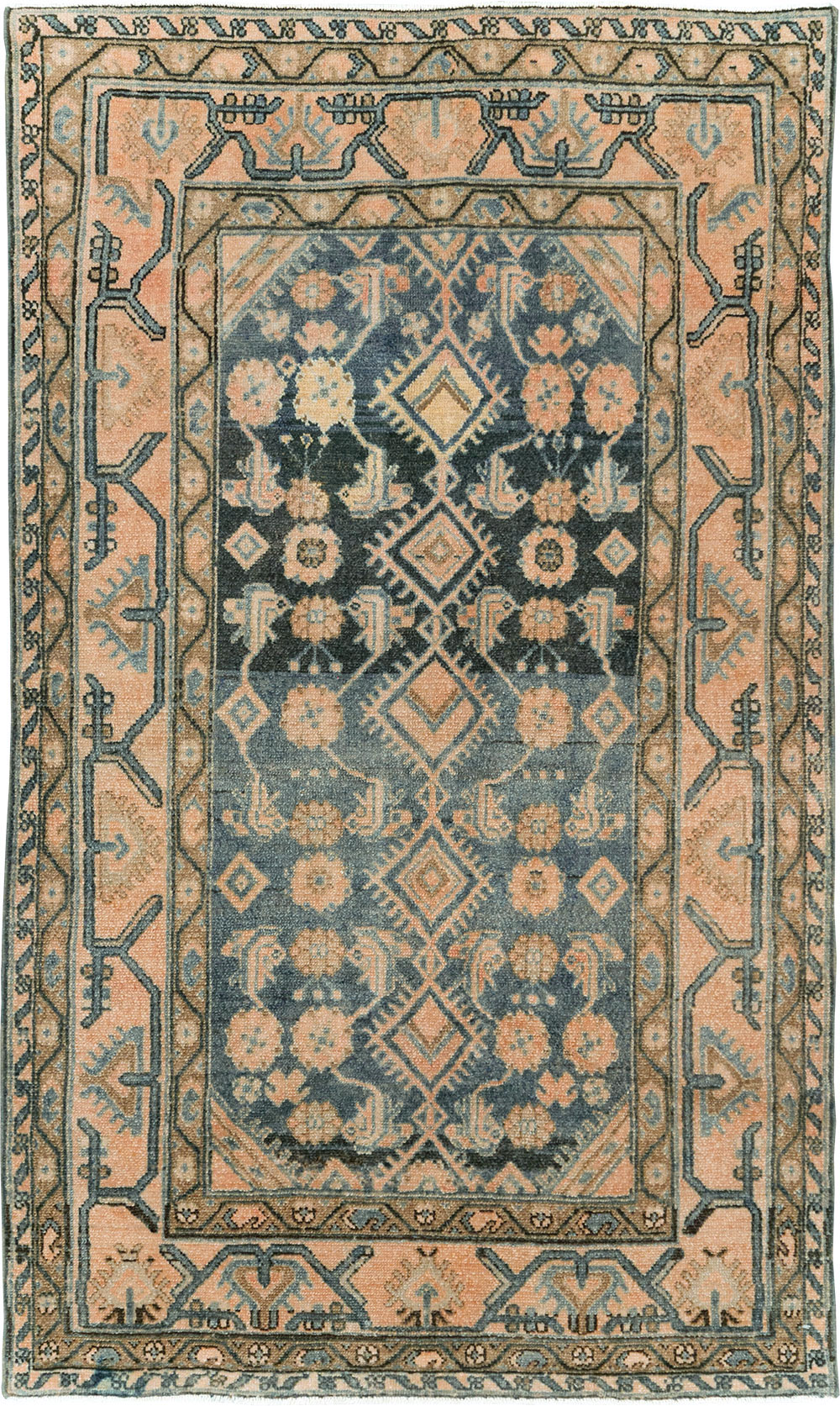 Vintage Persian Malayer Rug, No.29912 - Staging