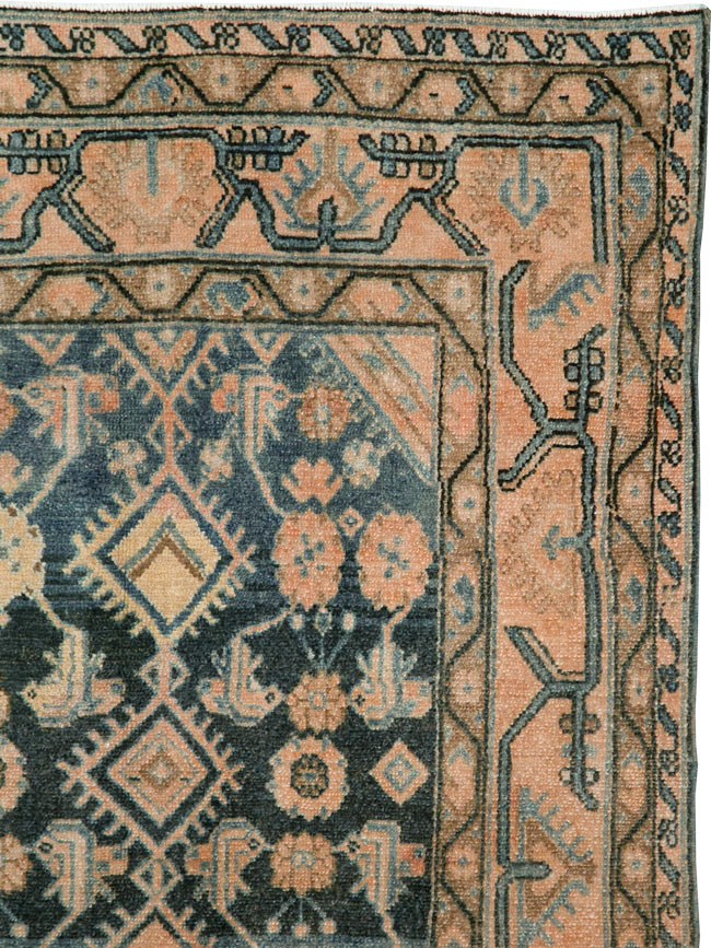 Vintage Persian Malayer Rug, No.29912 - Staging