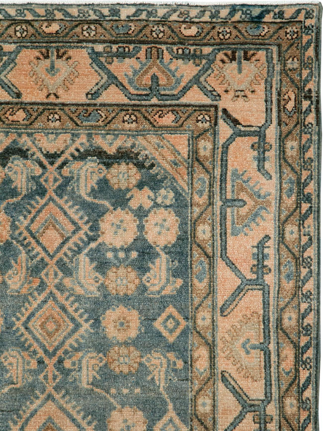 Vintage Persian Malayer Rug, No.29912 - Staging