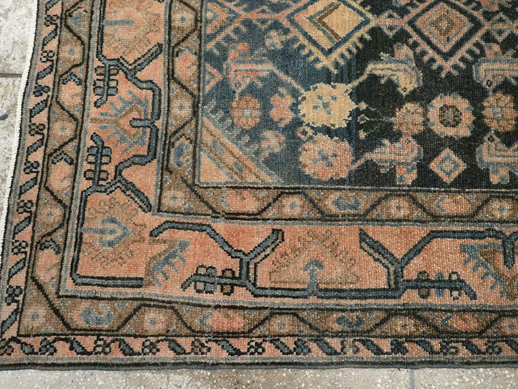 Vintage Persian Malayer Rug, No.29912 - Staging