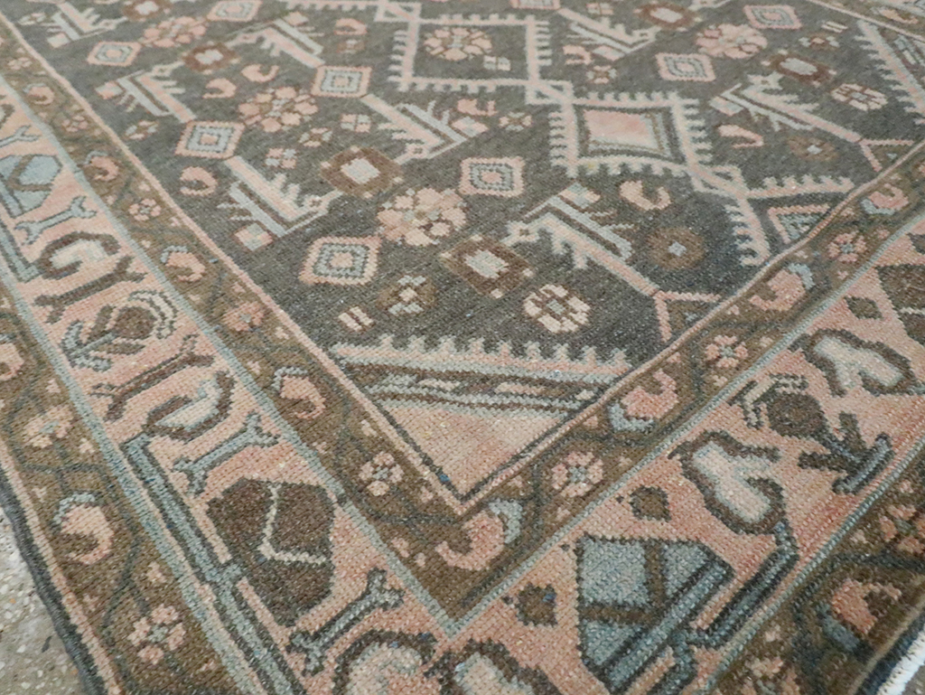 Vintage Persian Malayer Rug, No.29914 - Staging