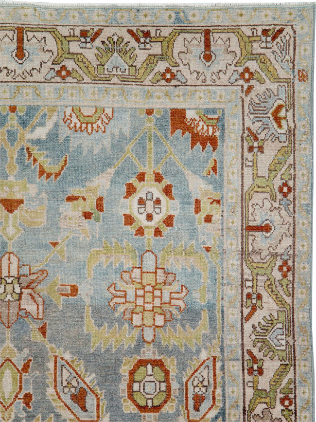 Vintage Persian Malayer Rug, No.29915 - Staging
