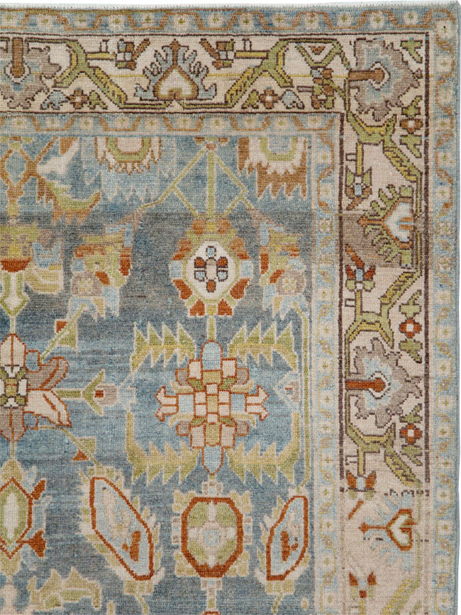 Vintage Persian Malayer Rug, No.29915 - Staging